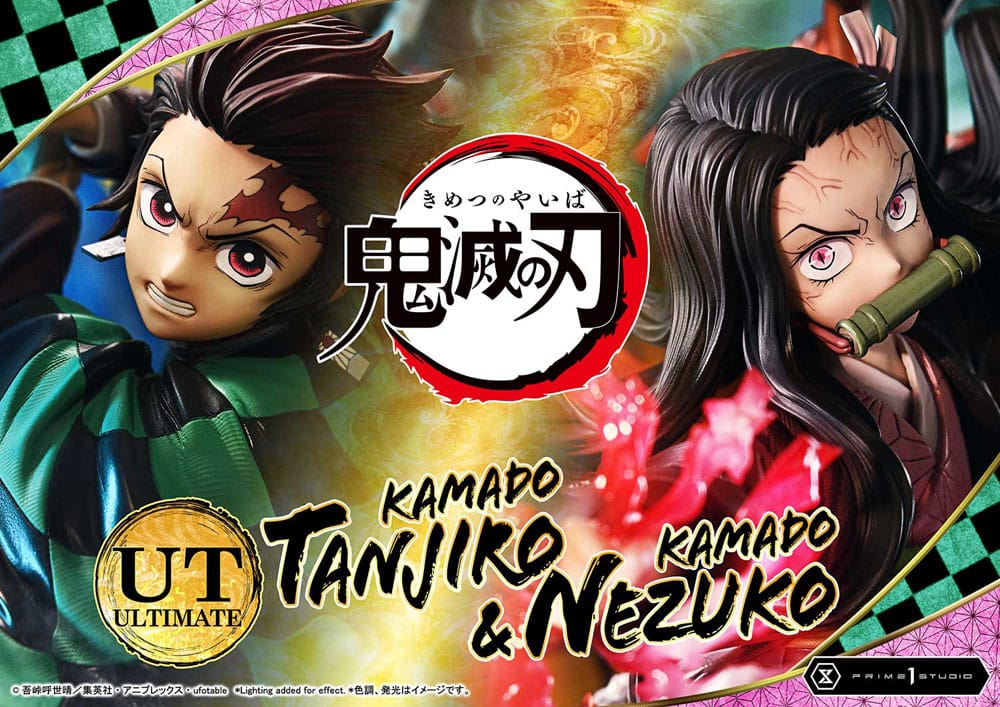 Demon Slayer: Kimetsu no Yaiba Concept Masterline Series Statue 1/6 Nezuko & Tanjiro Ultimate Ver. 56 cm