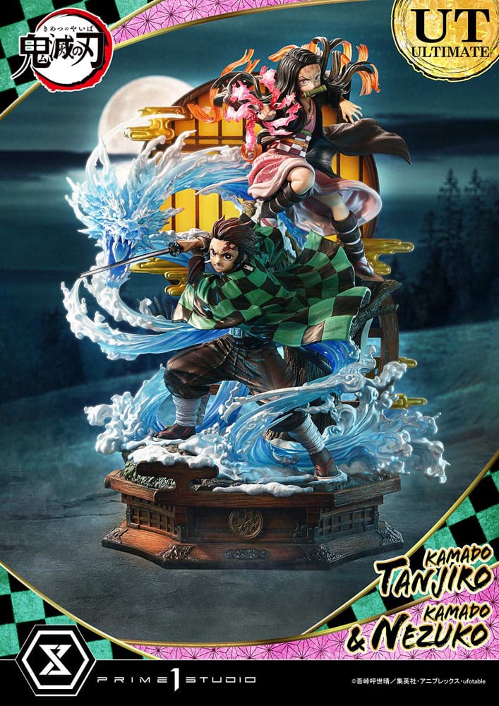 Demon Slayer: Kimetsu no Yaiba Concept Masterline Series Statue 1/6 Nezuko & Tanjiro Ultimate Bonus Ver. 56 cm