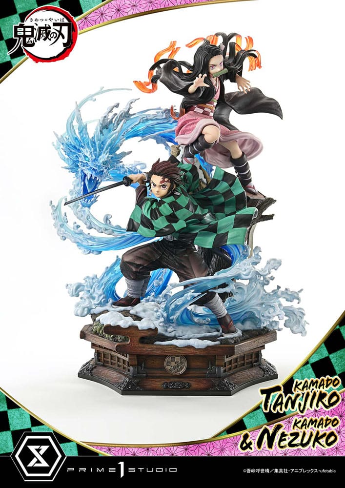 Demon Slayer: Kimetsu no Yaiba Concept Masterline Series Statue 1/6 Nezuko & Tanjiro Ultimate Bonus Ver. 56 cm