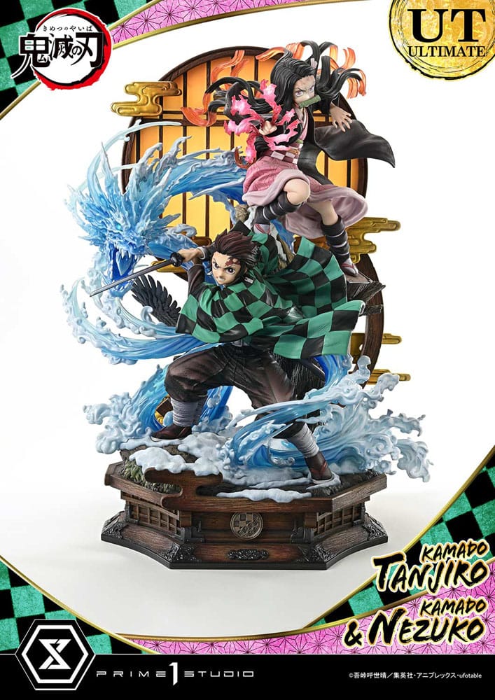 Demon Slayer: Kimetsu no Yaiba Concept Masterline Series Statue 1/6 Nezuko & Tanjiro Ultimate Bonus Ver. 56 cm