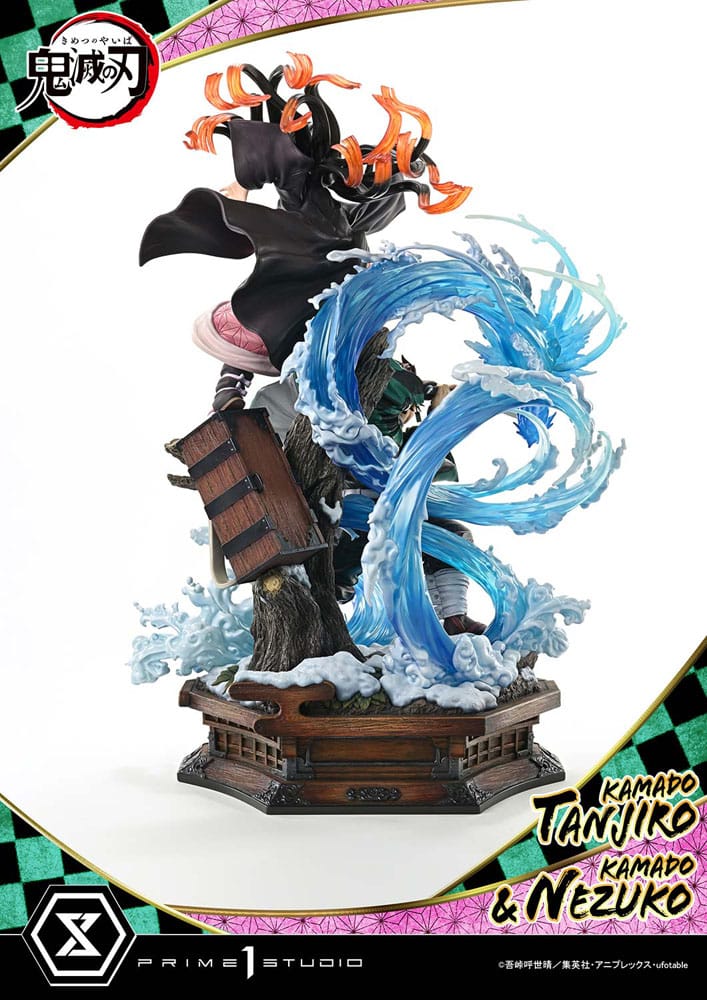 Demon Slayer: Kimetsu no Yaiba Concept Masterline Series Statue 1/6 Nezuko & Tanjiro Ultimate Bonus Ver. 56 cm