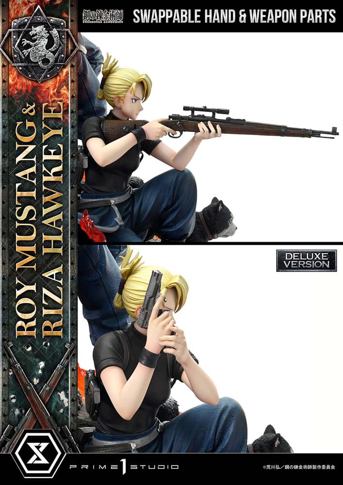 Fullmetal Alchemist Concept Masterline Statue 1/6 Roy Mustang & Riza Hawkeye Deluxe Bonus Version 50 cm