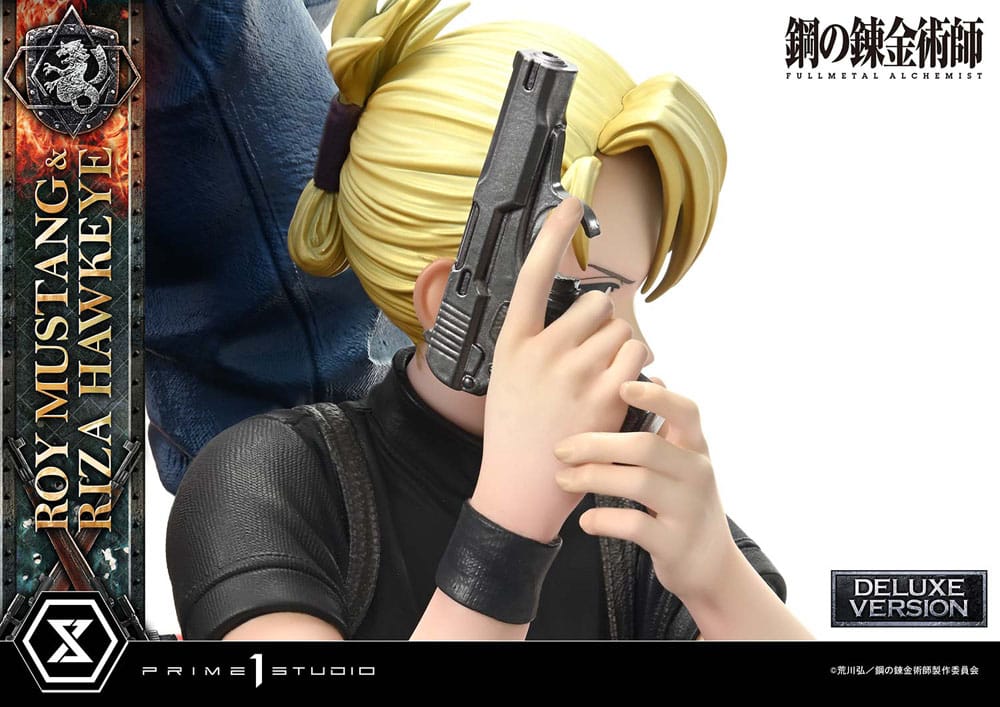 Fullmetal Alchemist Concept Masterline Statue 1/6 Roy Mustang & Riza Hawkeye Deluxe Bonus Version 50 cm