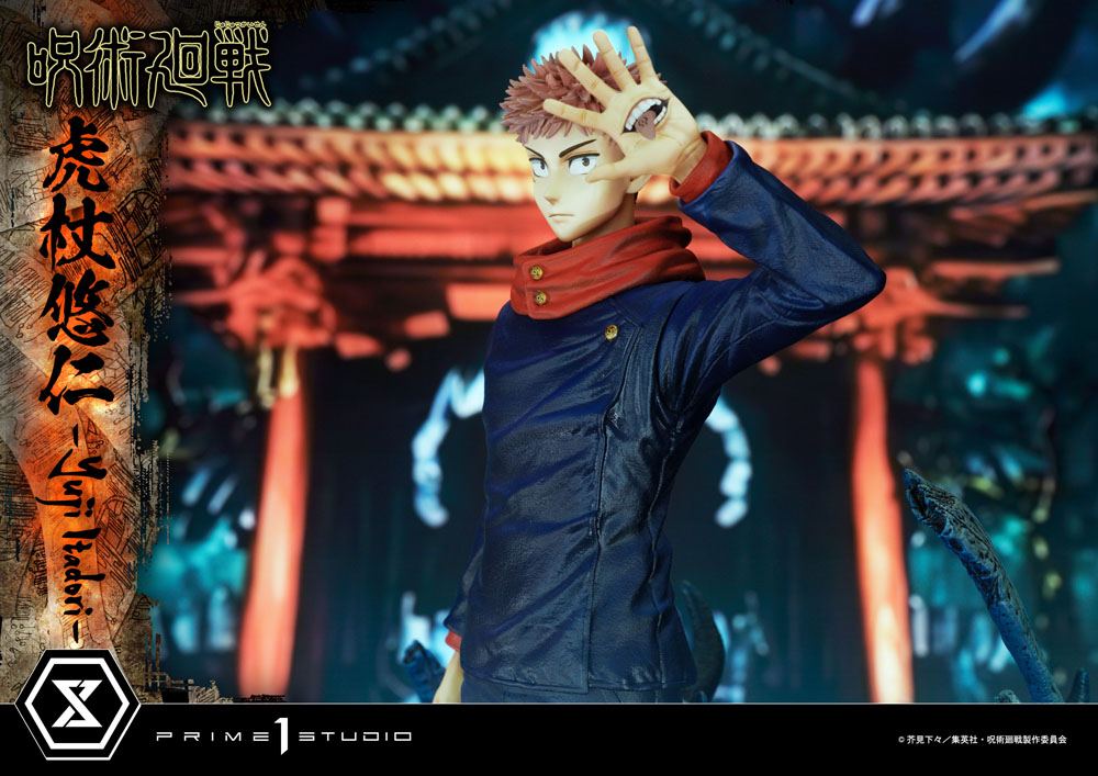 Statua Jujutsu Kaisen Premium Masterline Series Yuji Itadori 38 cm