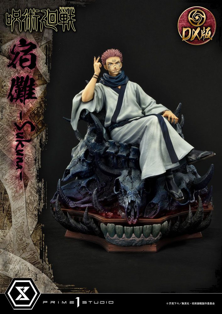 Statua Jujutsu Kaisen Premium Masterline Series Ryomen Sukuna Versione Deluxe 34 cm