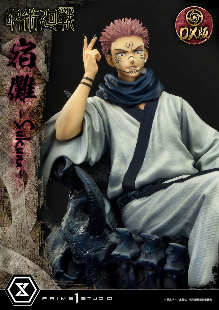 Statua Jujutsu Kaisen Premium Masterline Series Ryomen Sukuna Versione Deluxe 34 cm
