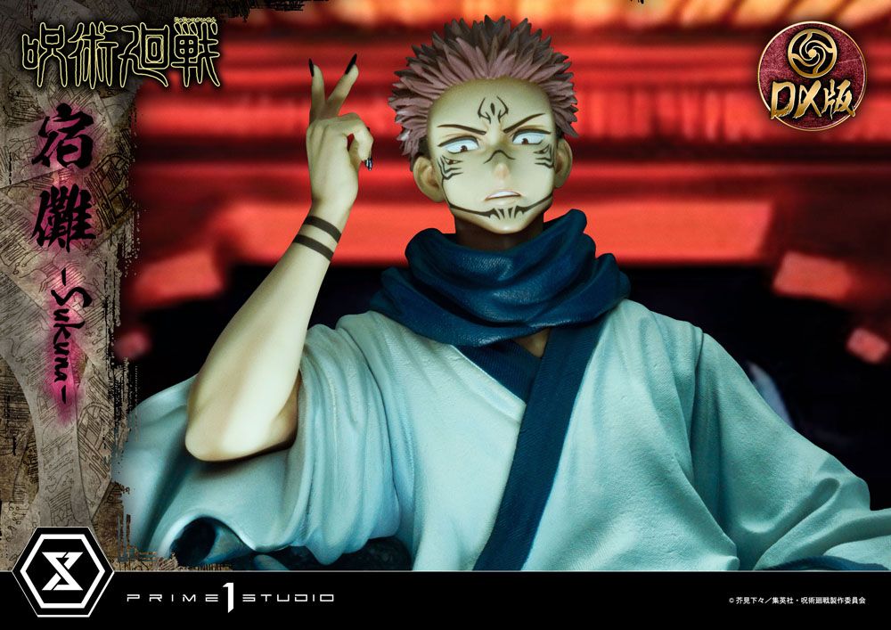 Statua Jujutsu Kaisen Premium Masterline Series Ryomen Sukuna Versione Deluxe 34 cm