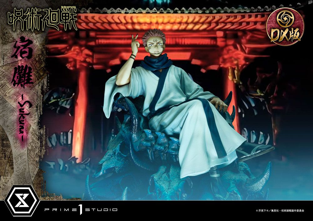 Statua Jujutsu Kaisen Premium Masterline Series Ryomen Sukuna Versione Deluxe 34 cm