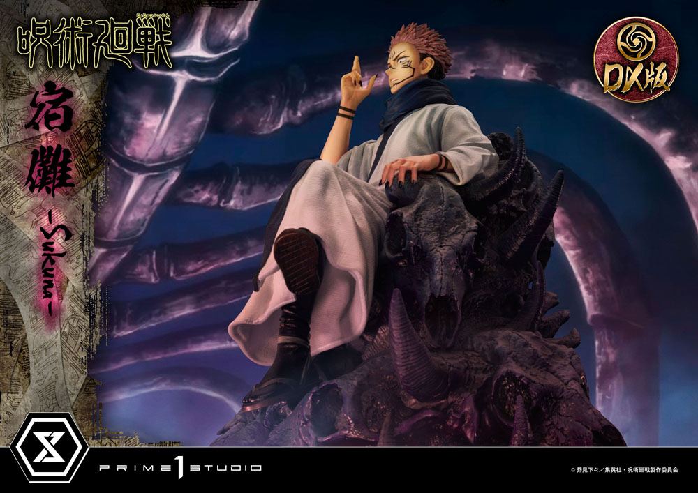 Statua Jujutsu Kaisen Premium Masterline Series Ryomen Sukuna Versione Deluxe 34 cm