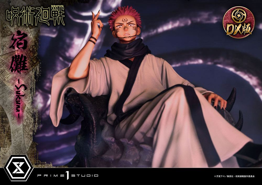 Statua Jujutsu Kaisen Premium Masterline Series Ryomen Sukuna Versione Deluxe 34 cm