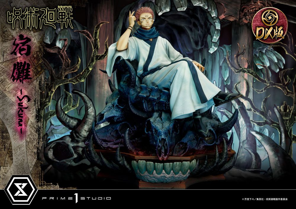 Statua Jujutsu Kaisen Premium Masterline Series Ryomen Sukuna Versione Deluxe 34 cm