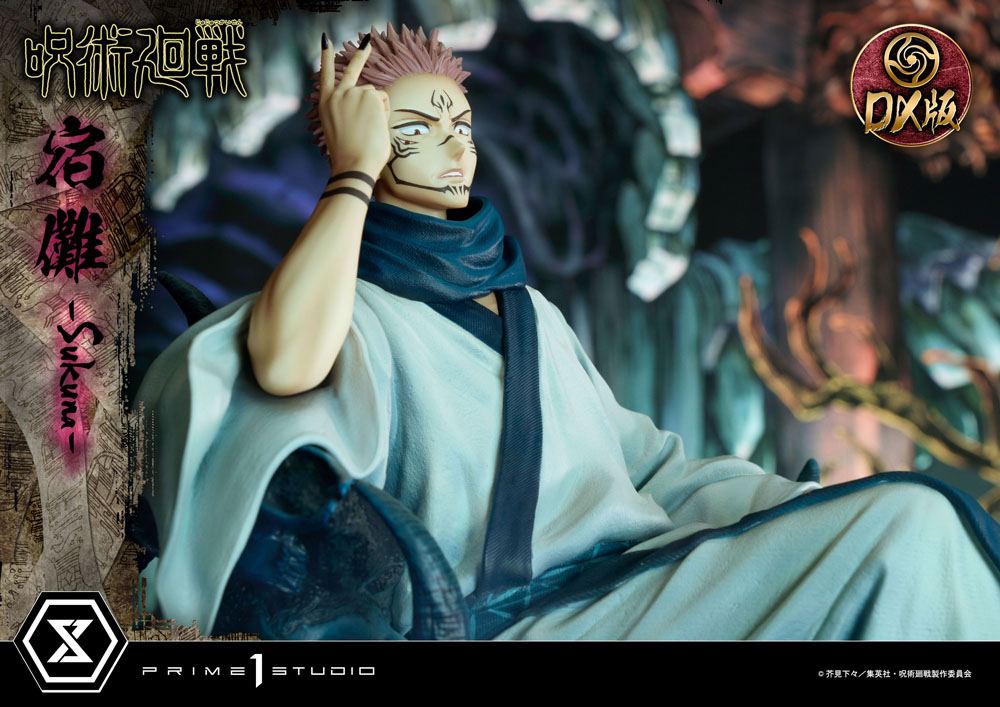 Statua Jujutsu Kaisen Premium Masterline Series Ryomen Sukuna Versione Deluxe 34 cm
