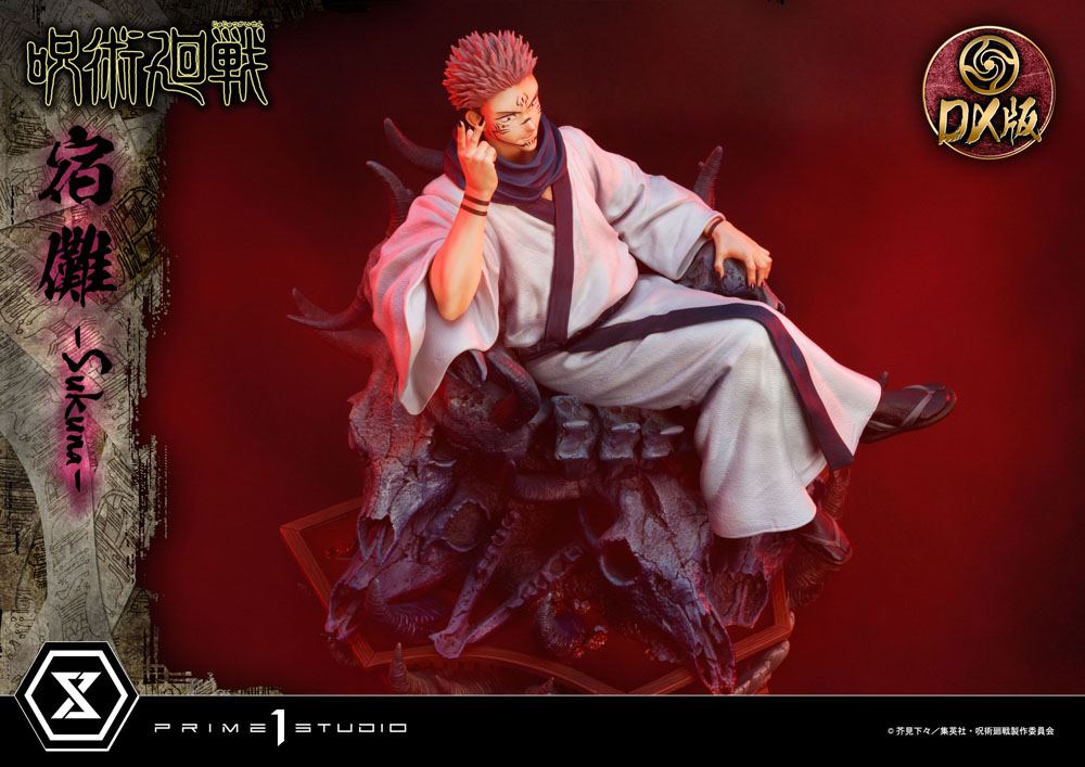 Statua Jujutsu Kaisen Premium Masterline Series Ryomen Sukuna Versione Deluxe 34 cm