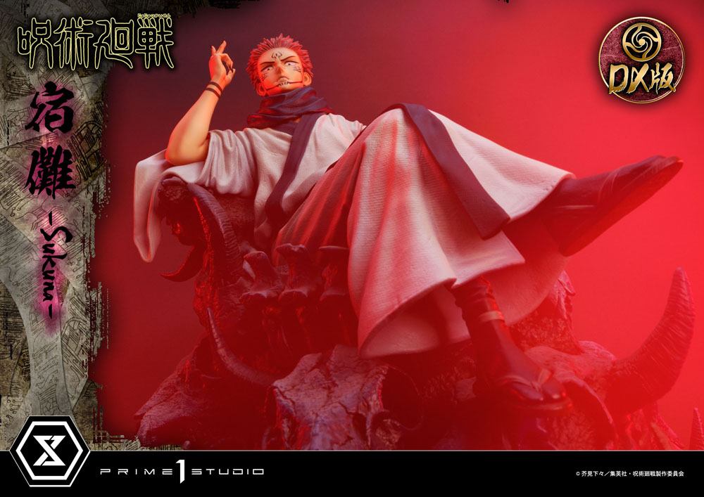 Statua Jujutsu Kaisen Premium Masterline Series Ryomen Sukuna Versione Deluxe 34 cm