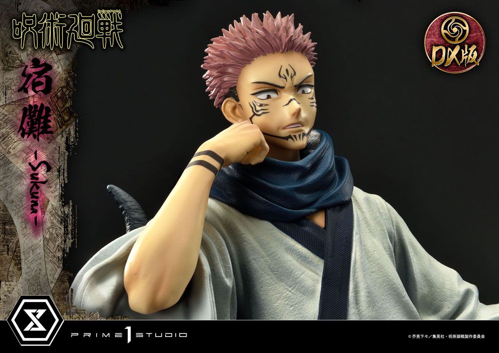 Statua Jujutsu Kaisen Premium Masterline Series Ryomen Sukuna Versione Deluxe 34 cm
