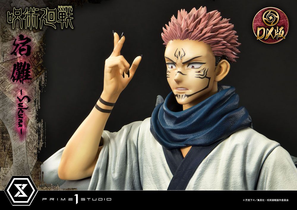 Statua Jujutsu Kaisen Premium Masterline Series Ryomen Sukuna Versione Deluxe 34 cm