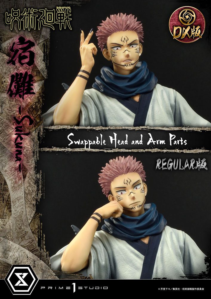 Statua Jujutsu Kaisen Premium Masterline Series Ryomen Sukuna Versione Deluxe 34 cm