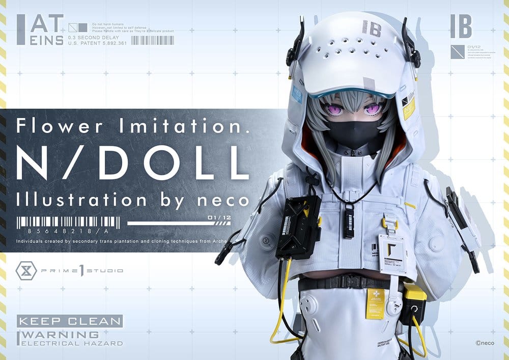 Concept Masterline Series Statue 1/2 Flower Imitation. N/DOLL 43 cm