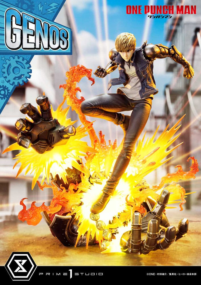 One Punch Man Concept Masterline Series Statue 1/6 Genos Bonus Ver. 33 cm