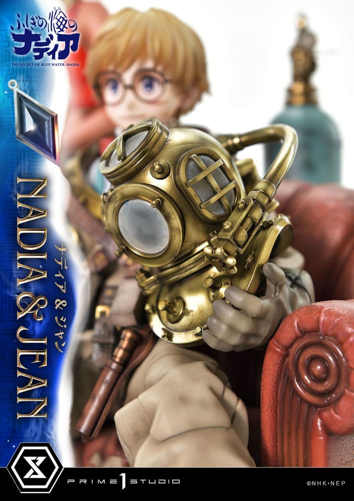 Nadia: The Secret of Blue Water Concept Masterline Series Statue 1/6 Nadia &amp; Jean 35 cm