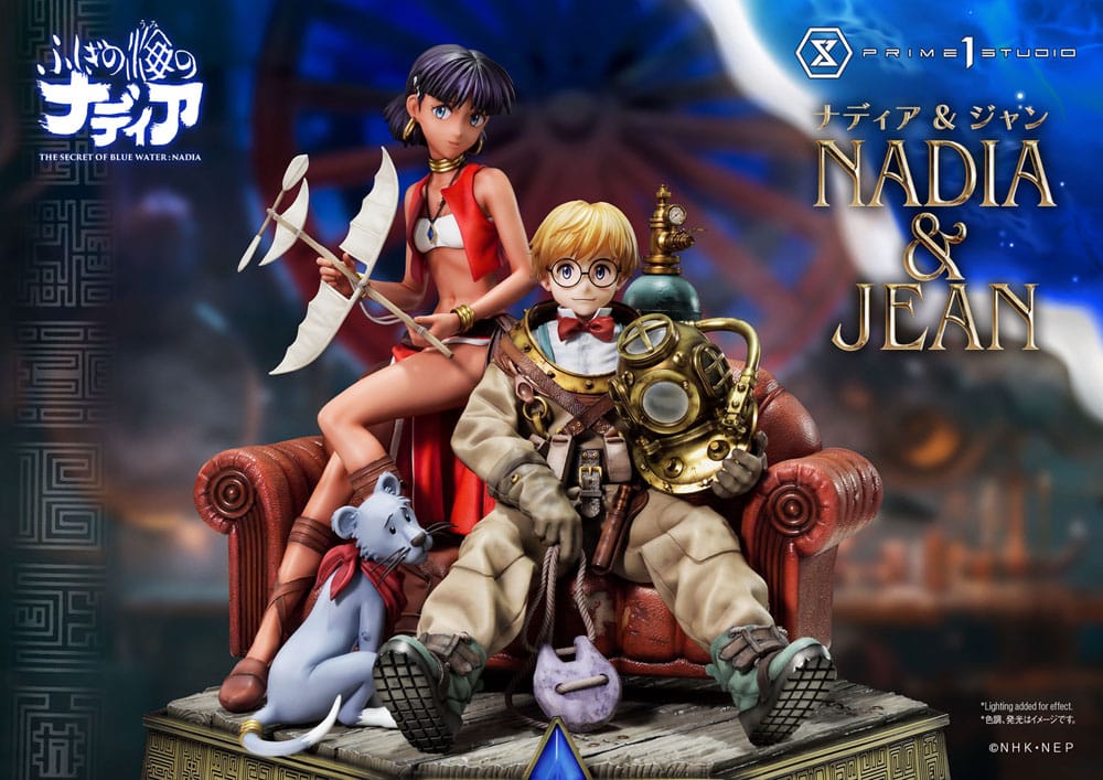 Nadia: The Secret of Blue Water Concept Masterline Series Statue 1/6 Nadia &amp; Jean Bonus Ver. 35 cm