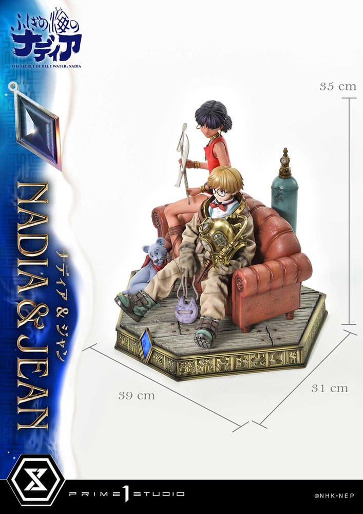 Nadia: The Secret of Blue Water Concept Masterline Series Statue 1/6 Nadia &amp; Jean Bonus Ver. 35 cm
