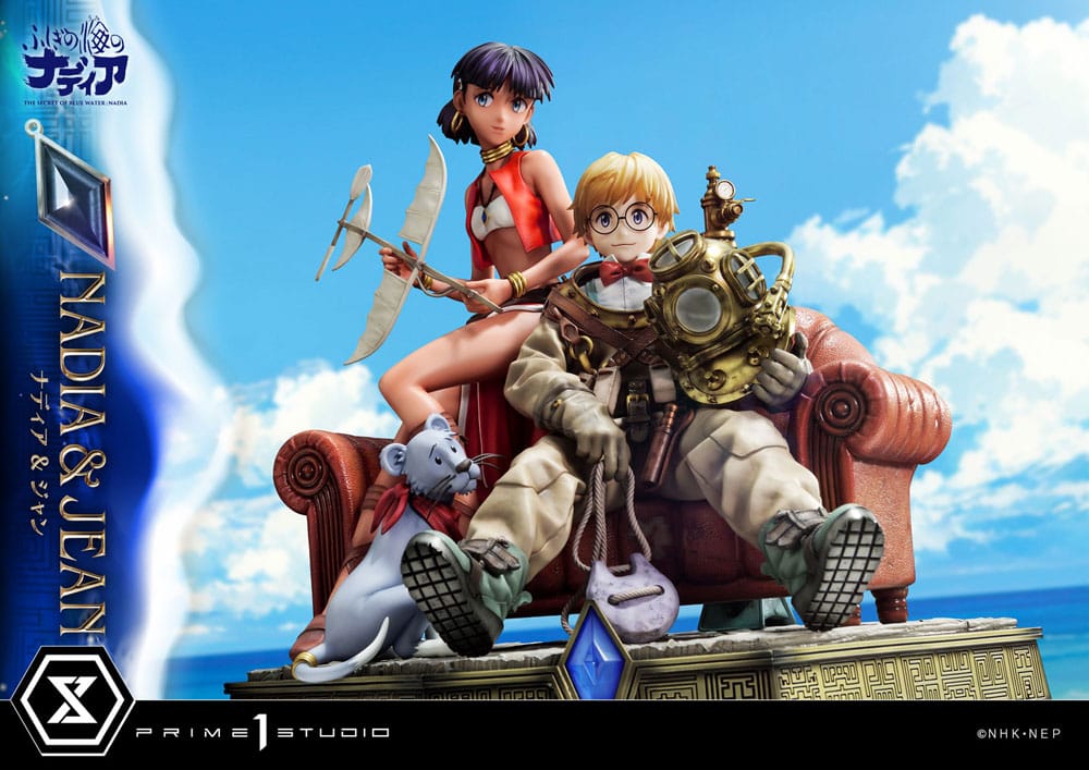 Nadia: The Secret of Blue Water Concept Masterline Series Statue 1/6 Nadia &amp; Jean Bonus Ver. 35 cm
