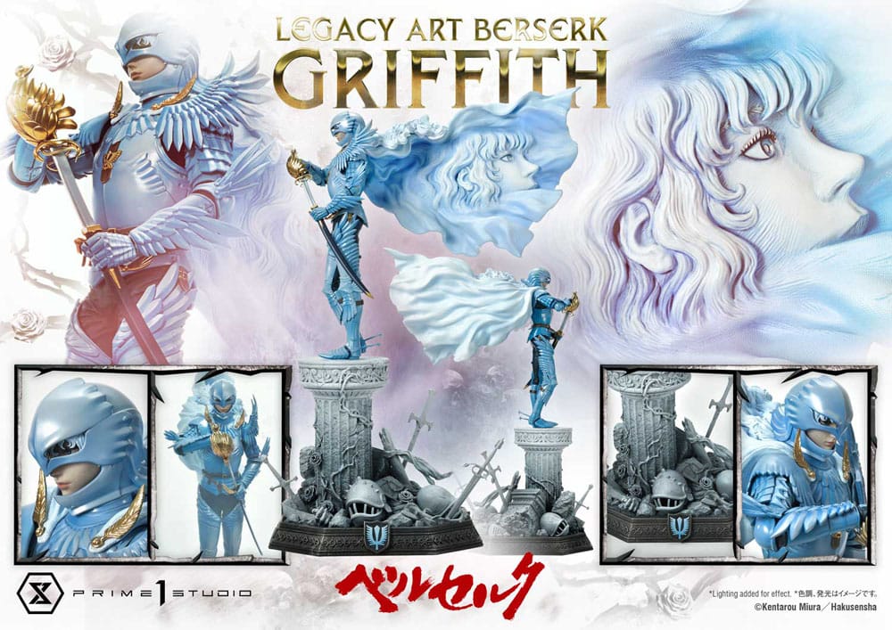 Berserk Legacy Art Kentaro Miura Statue Statue 1/6 Griffith Bonus Version 56 cm