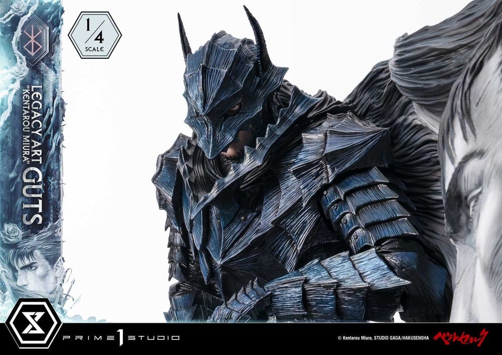 Berserk Legacy Art "Kentarou Miura" Statue 1/4 Guts 74 cm