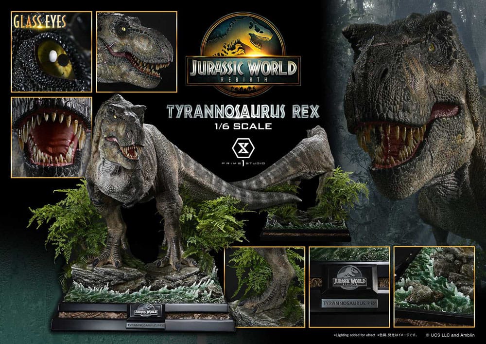 Jurassic World Rebirth Legacy Museum Collection Statue 1/6 Tyrannosaurus Rex 94 cm