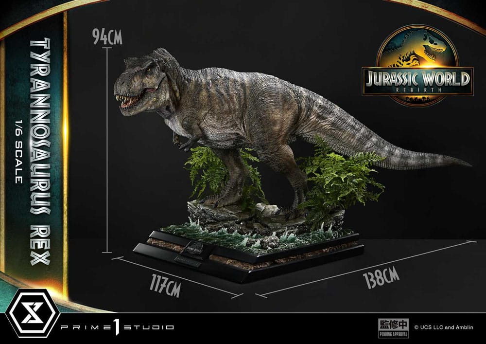Jurassic World Rebirth Legacy Museum Collection Statue 1/6 Tyrannosaurus Rex 94 cm