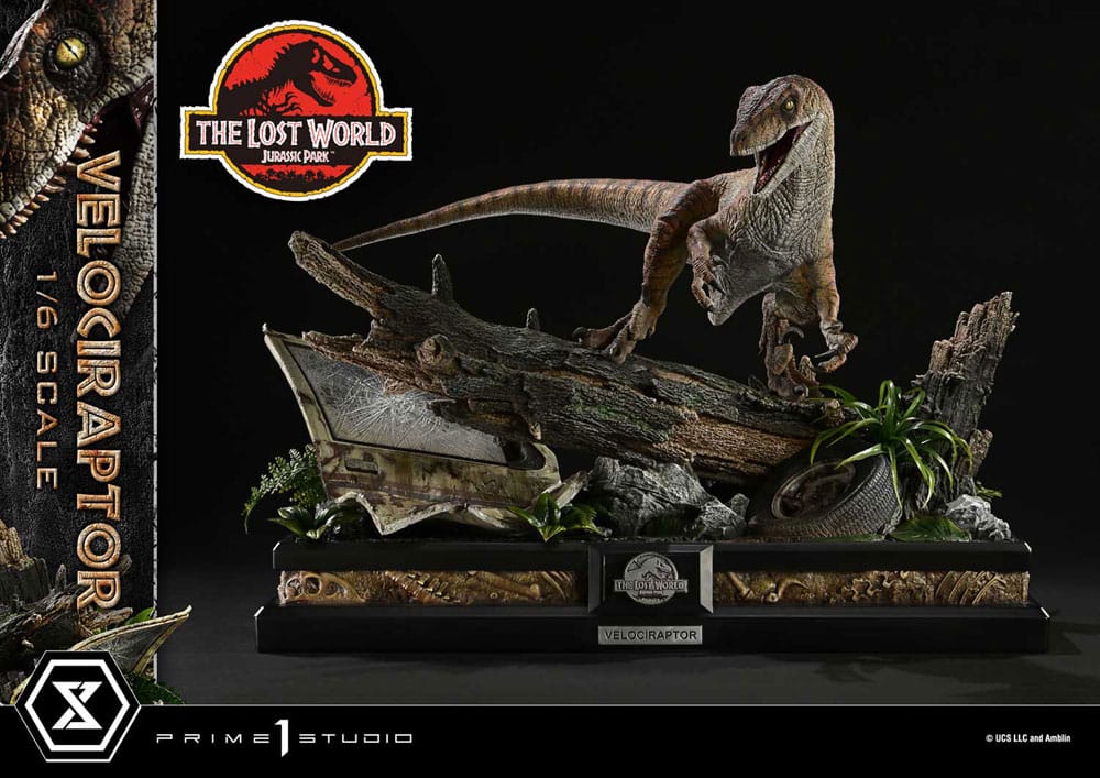 Jurassic Park II Legacy Museum Collection Statue 1/6 Velociraptor 41 cm