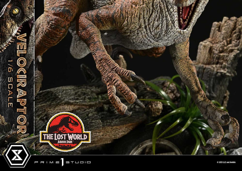 Jurassic Park II Legacy Museum Collection Statue 1/6 Velociraptor 41 cm