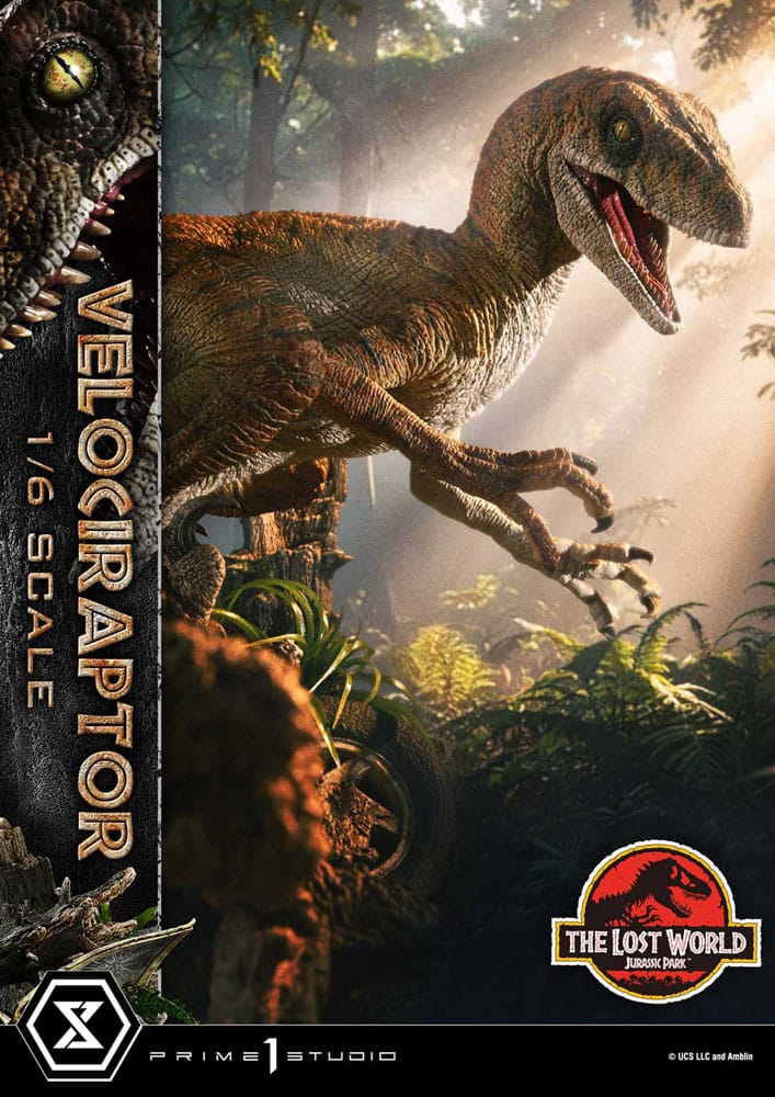 Jurassic Park II Legacy Museum Collection Statue 1/6 Velociraptor 41 cm
