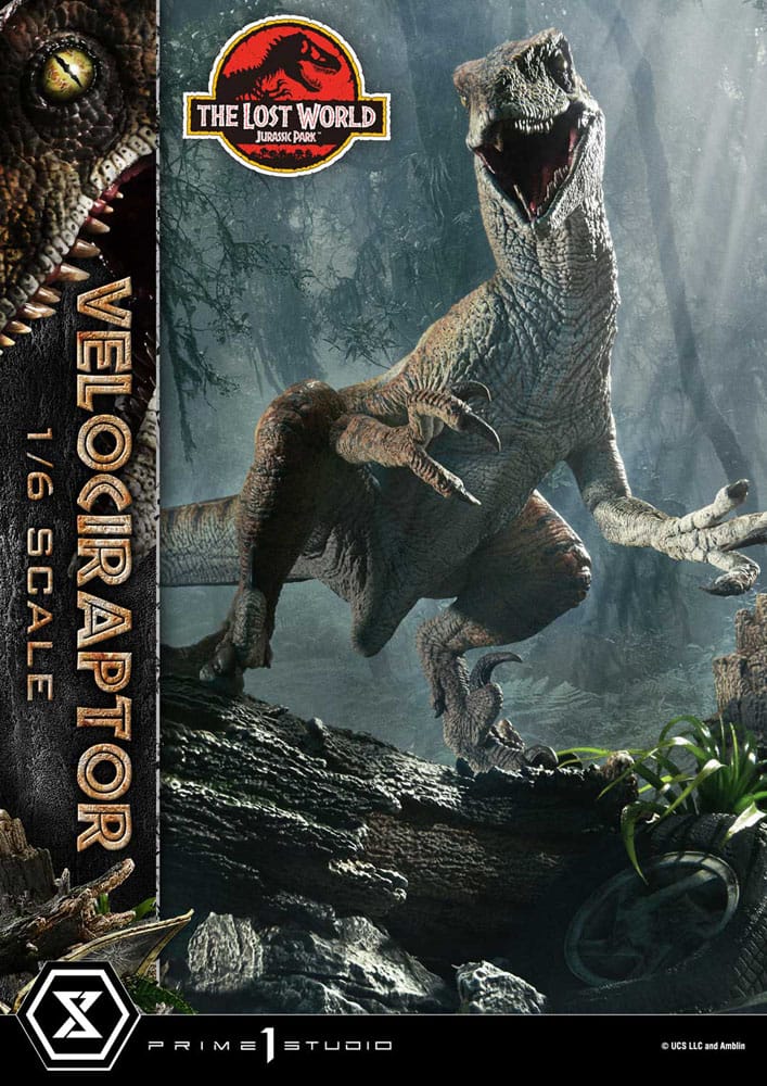 Jurassic Park II Legacy Museum Collection Statue 1/6 Velociraptor 41 cm