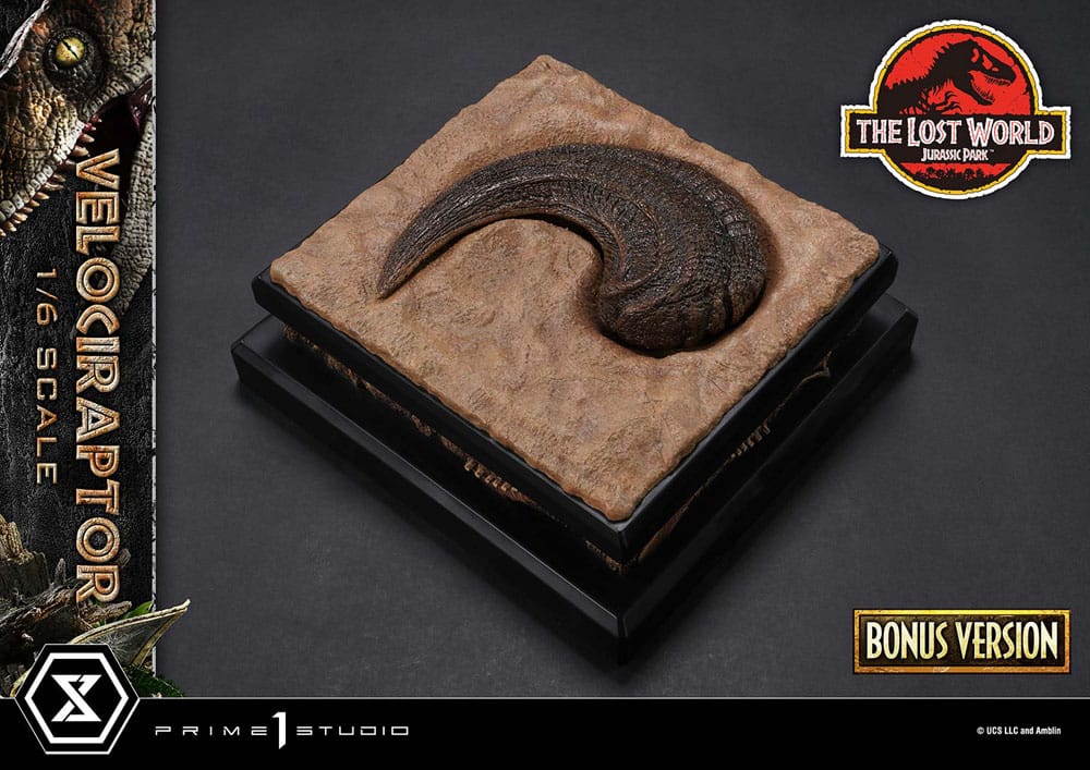 Jurassic Park II Legacy Museum Collection Statue 1/6 Velociraptor Bonus Version 41 cm