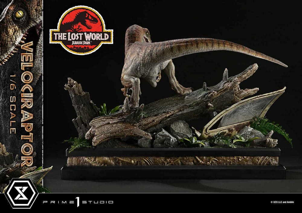 Jurassic Park II Legacy Museum Collection Statue 1/6 Velociraptor Bonus Version 41 cm
