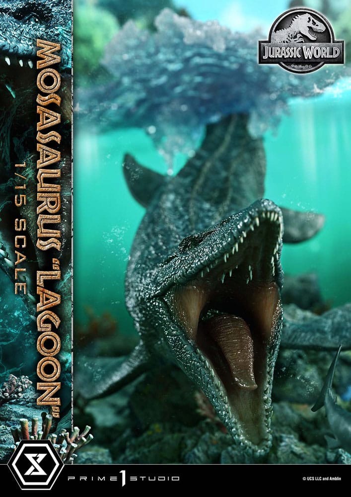 Jurassic World Legacy Museum Collection Statue 1/15 Mosasaurus 
