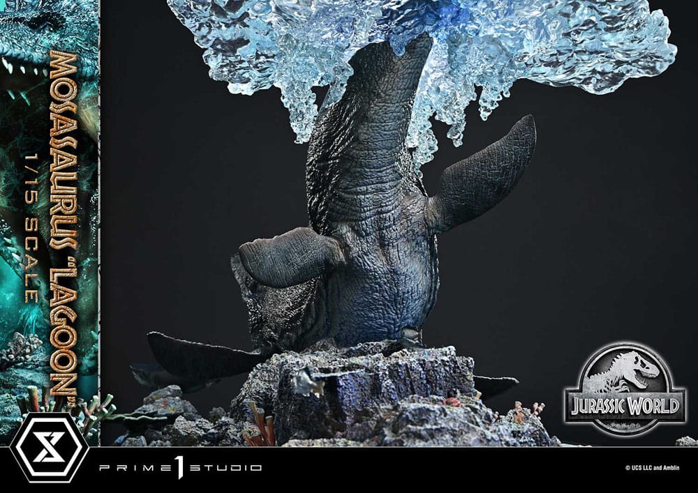 Jurassic World Legacy Museum Collection Statue 1/15 Mosasaurus 