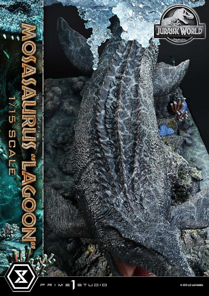 Jurassic World Legacy Museum Collection Statue 1/15 Mosasaurus 