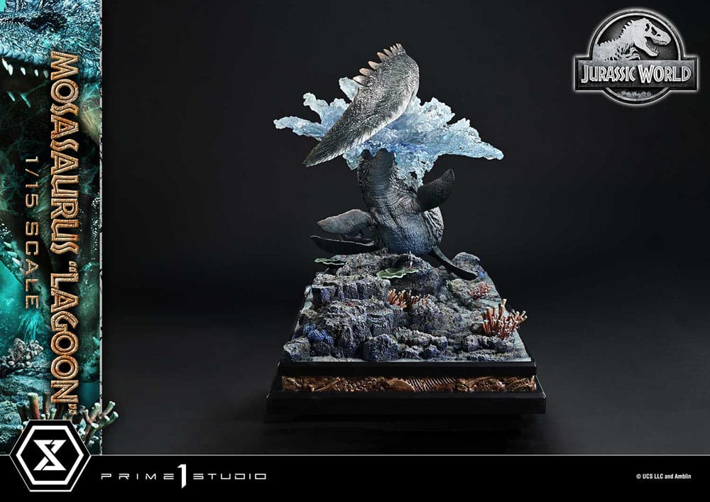 Jurassic World Legacy Museum Collection Statue 1/15 Mosasaurus 
