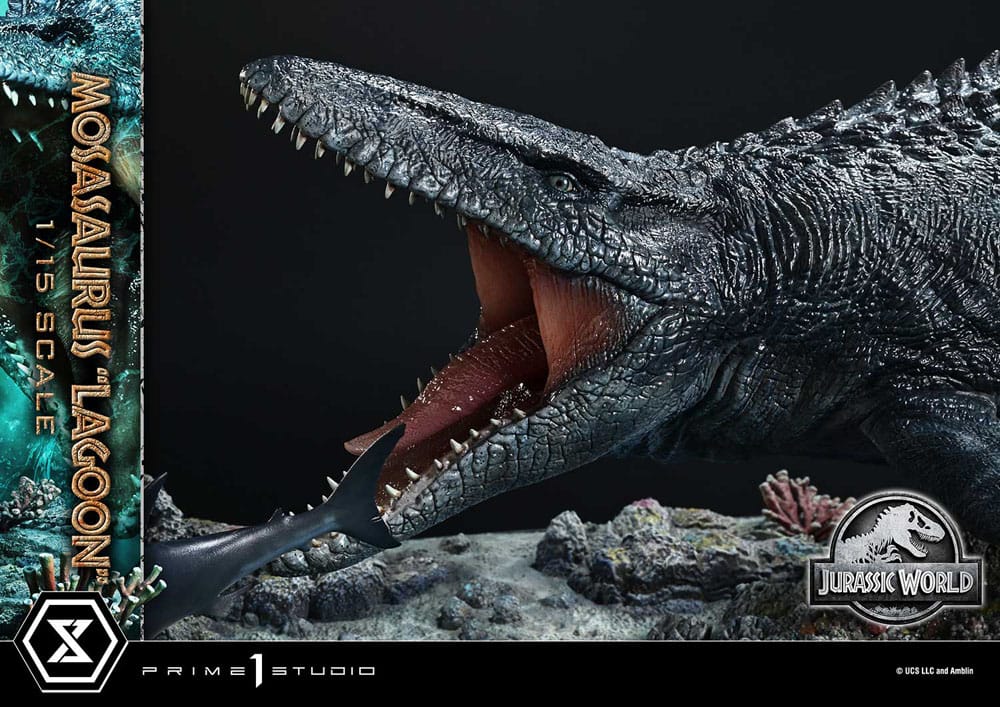 Jurassic World Legacy Museum Collection Statue 1/15 Mosasaurus 