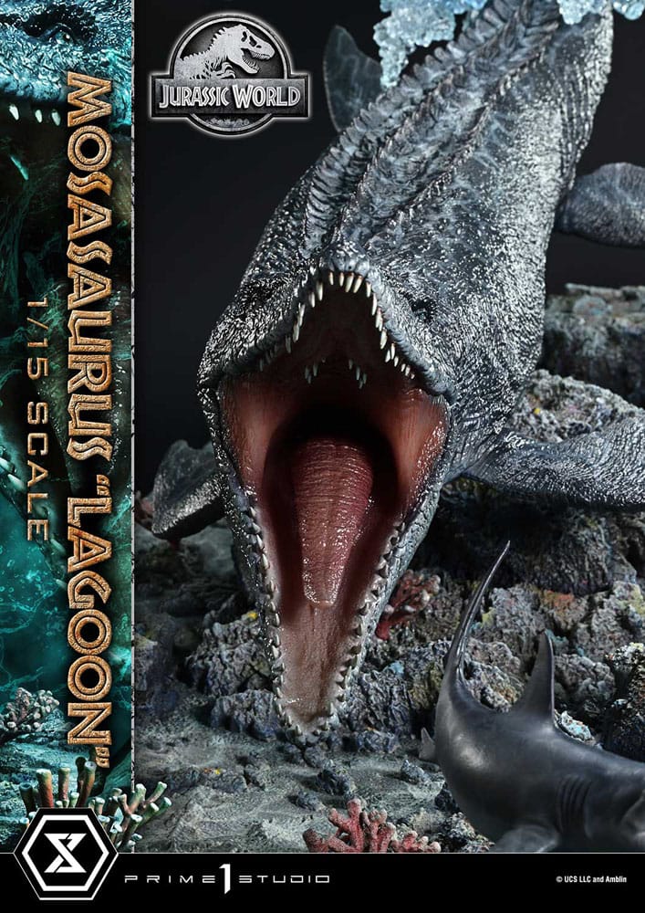 Jurassic World Legacy Museum Collection Statue 1/15 Mosasaurus 