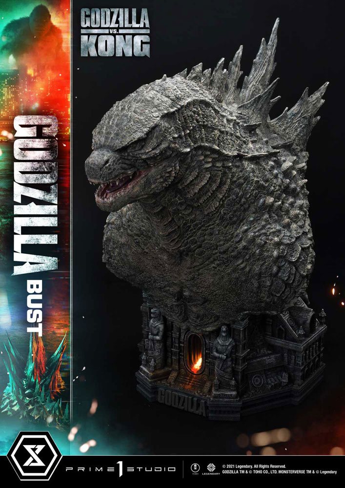 Godzilla vs Kong Bust Godzilla Bonus Version 75 cm