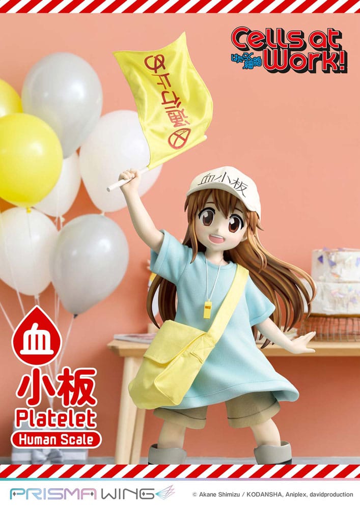 Cells at Work! Life Scale Masterline Series Statue Platelet 100 cm