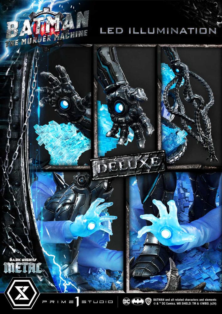 Batman: The Dark Nights Metal (Comics) Museum Masterline Series Statue 1/3 The Murder Machine Deluxe Bonus Version 85 cm