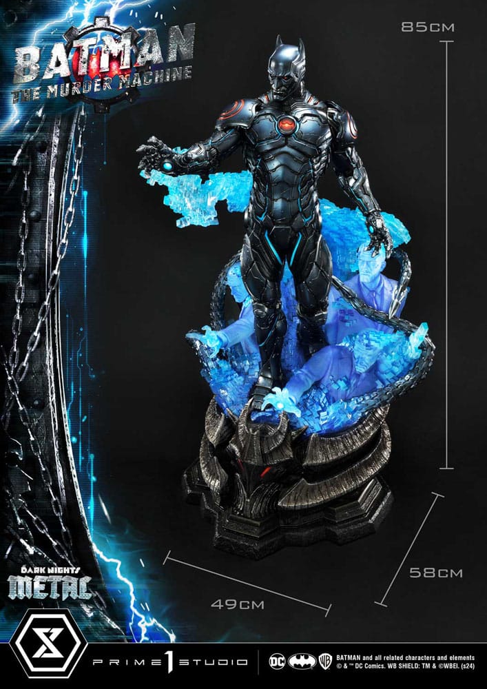 Batman: The Dark Nights Metal (Comics) Museum Masterline Series Statue 1/3 The Murder Machine Deluxe Bonus Version 85 cm