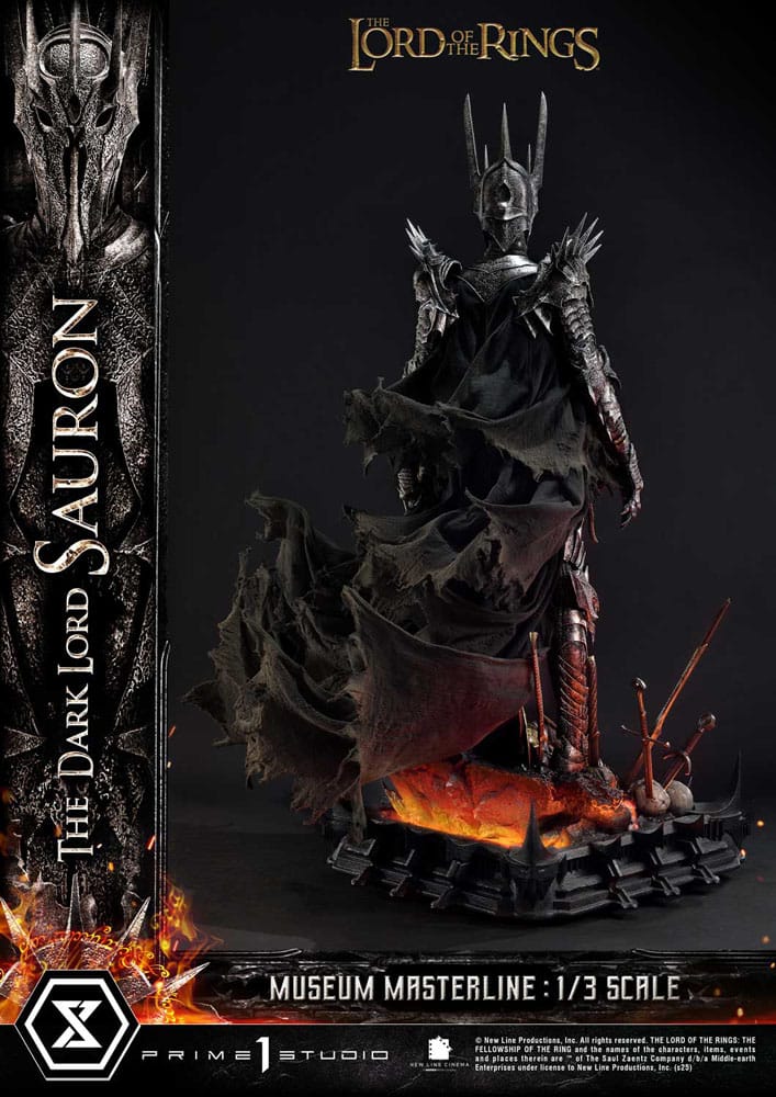 Statue of the Lord of the Rings Museum Masterline Series 1/3 The Dark Lord Sauron Bonus Version 117 cm