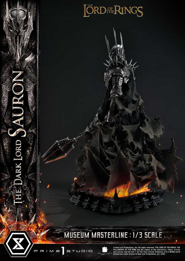 Statue of the Lord of the Rings Museum Masterline Series 1/3 The Dark Lord Sauron Bonus Version 117 cm