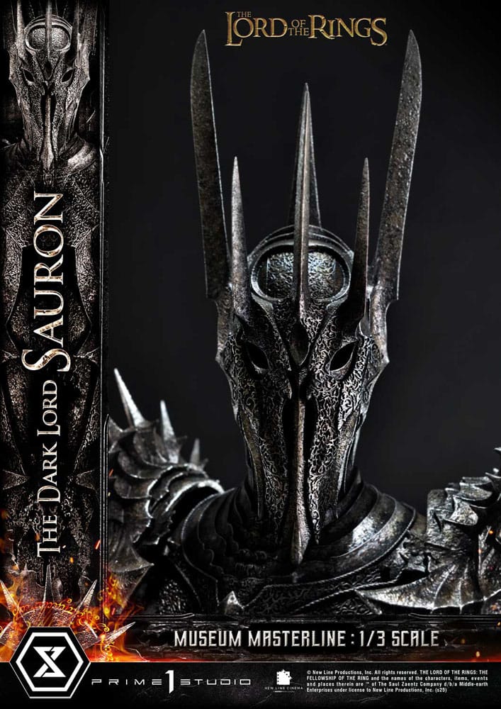 Statue of the Lord of the Rings Museum Masterline Series 1/3 The Dark Lord Sauron Bonus Version 117 cm